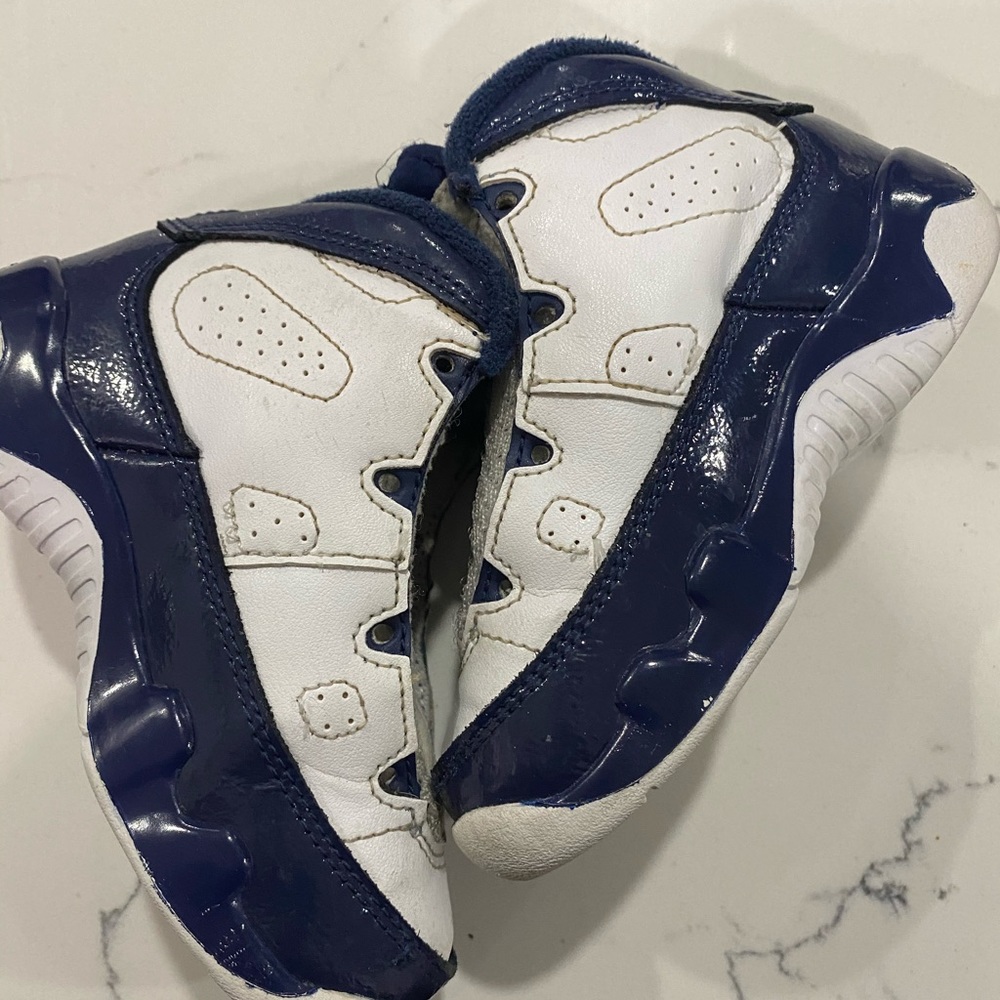 Jordan 9 Retro White Gym Blue